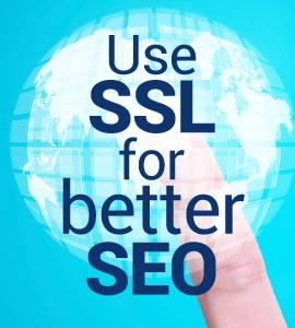 Use SSL for better SEO